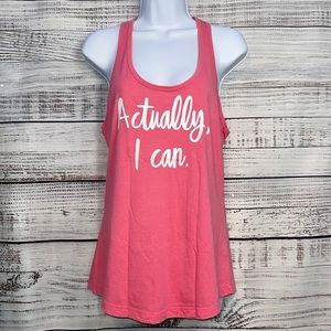 LIQUIDATION SALE Pink Workout Halter Tank Top | Large